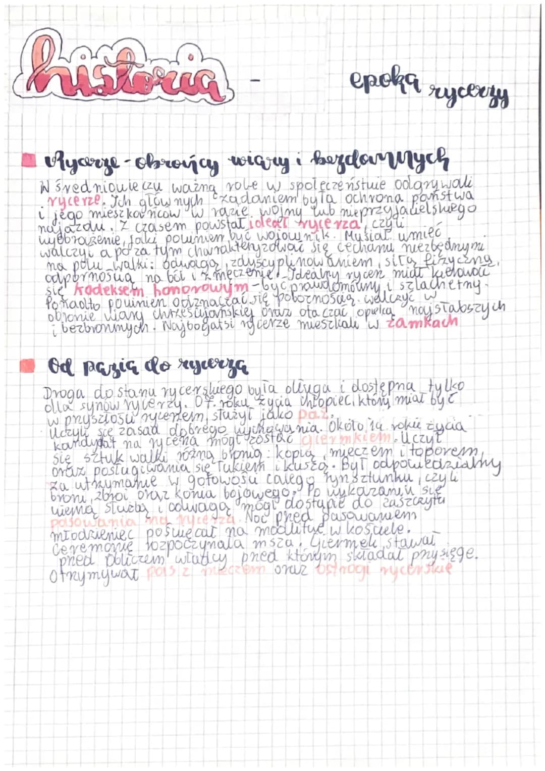 histeria
epoka rycerzy
vlyarze - obrońcy wiary i bezdarnych
i
W średnioule czy ważną role w społeczeństuie odgrywali
•rycerze. Ich głównych 