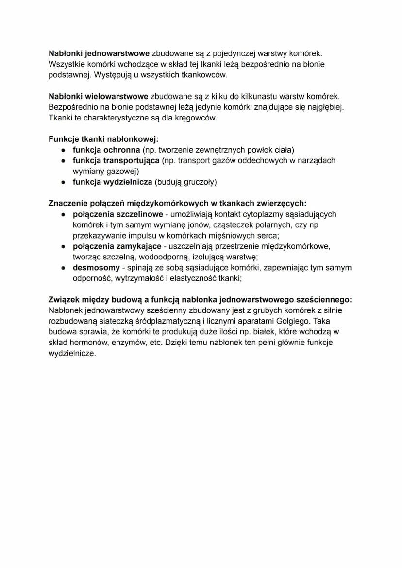 Tkanki pierwotne, czyli listki zarodkowe, formują się podczas wczesnych etapów
rozwoju zarodkowego. W późniejszych etapach powstają z nich:
