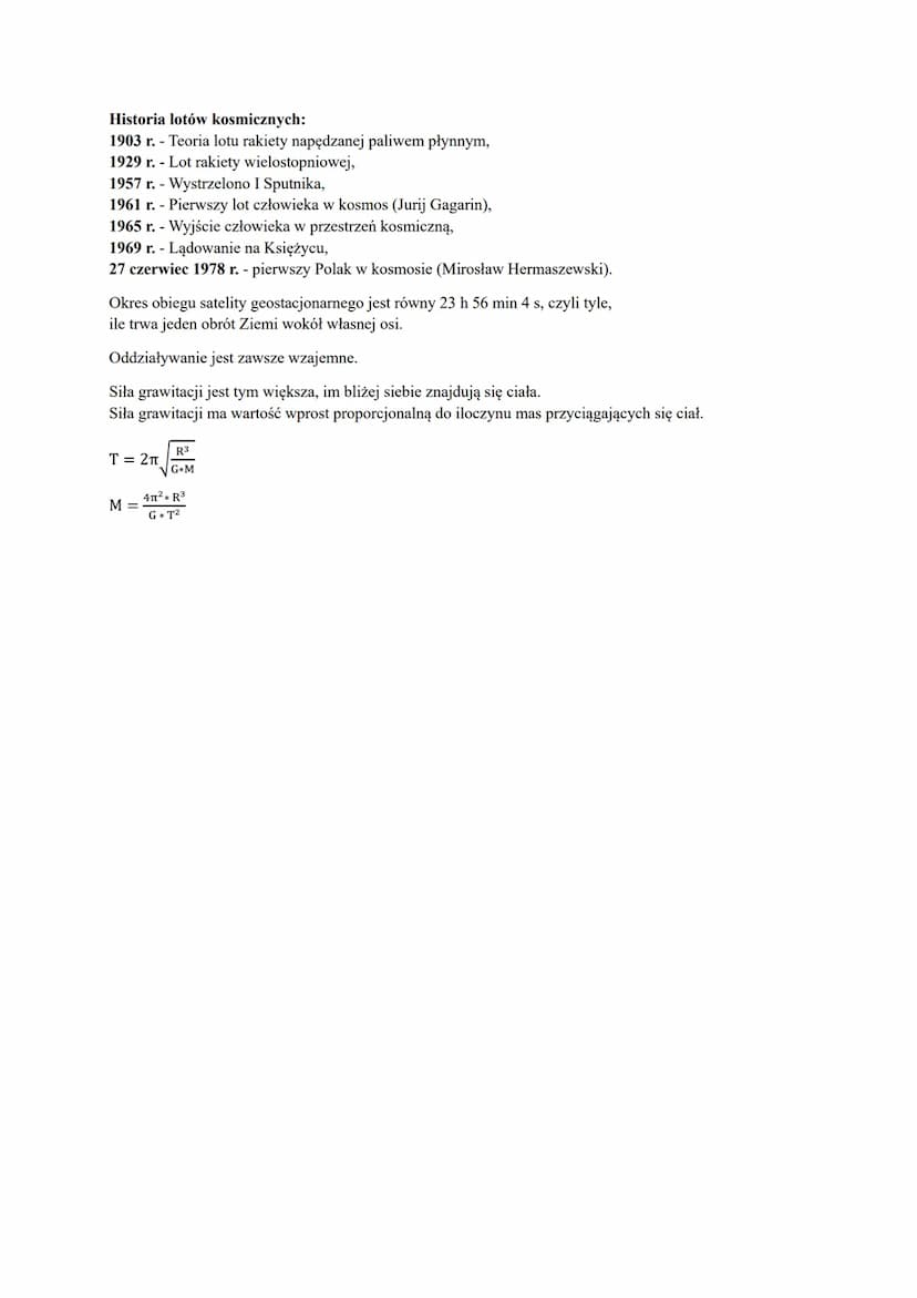 Sila grawitacji - charakteryzuje oddziaływanie pomiędzy Ziemią, a ciałem.
Newton po analizie osiągnięć Kopernika i innych astronomów stworzy