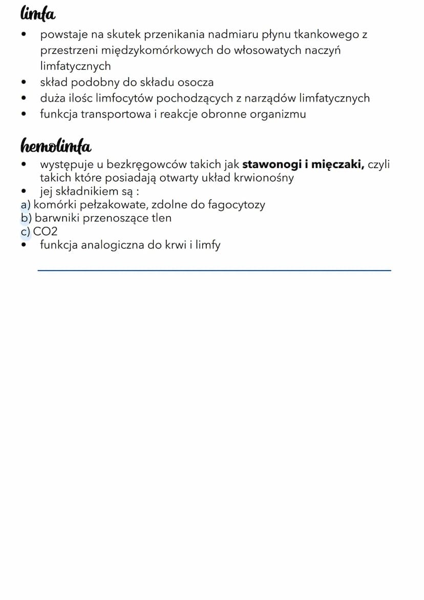 KREN
Osocze :
●
lekko żółtawa ciecz o ph 7,4
90 % stanowi woda, w której są rozpuszczone związki organiczne
białka (albuminy, globuliny i fi