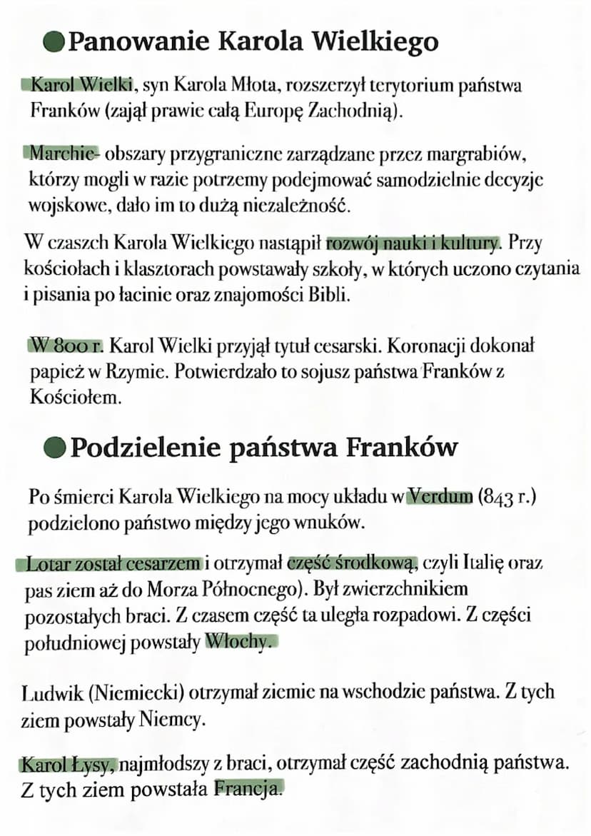 Nowe państwo w
Europie
Powstanie państwa Franków
Frankowie-germański lud barbarzyński, który zasiedlił Galię na
przełomie starożytności i śr