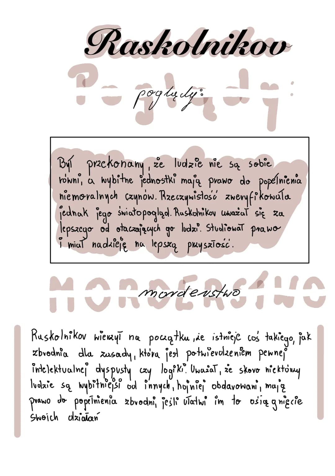 1.
Bohaterowie
Rodion Raskolnikov o cechowała go podobna do romantycznej nadwrażliwość
0 23 lata
o buntował się przeciwko światu
o był samot