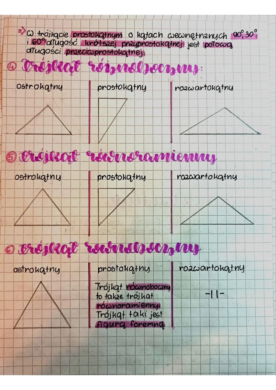 Maths
Pralls présticileys
Orójkąty
@ Klasyfikacja
42e cagle du na hoki:
win
Eroanobocane
równo boca ne
równoramienne
↳ e aogledu na katy:
og