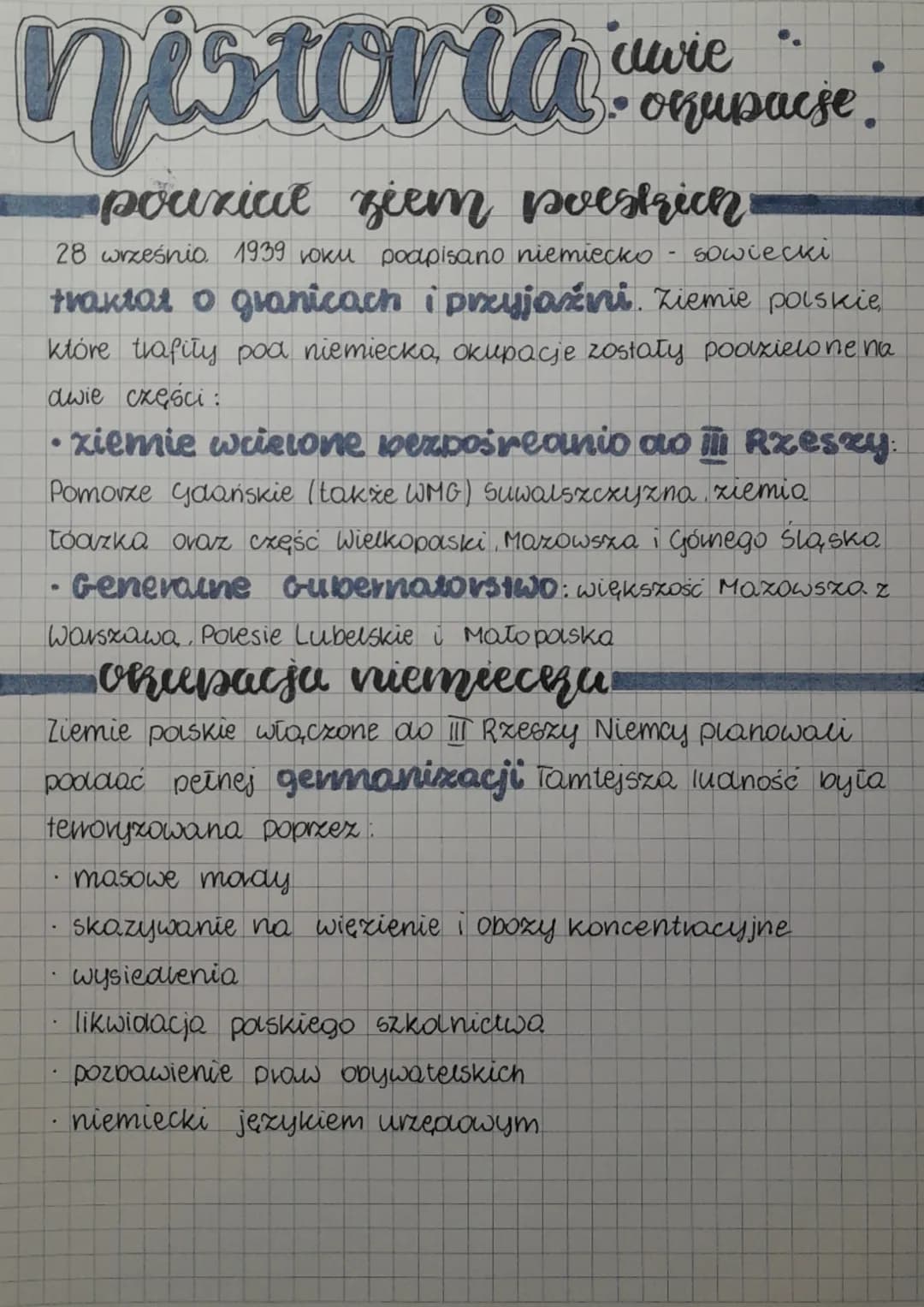 historia
awie
.
okupacje.
pouzial ziem poestrich.
28 wrześnio 1939 roku podpisano niemiecko
sowiecki
traktat o granicach i przyjaźni. Ziemie