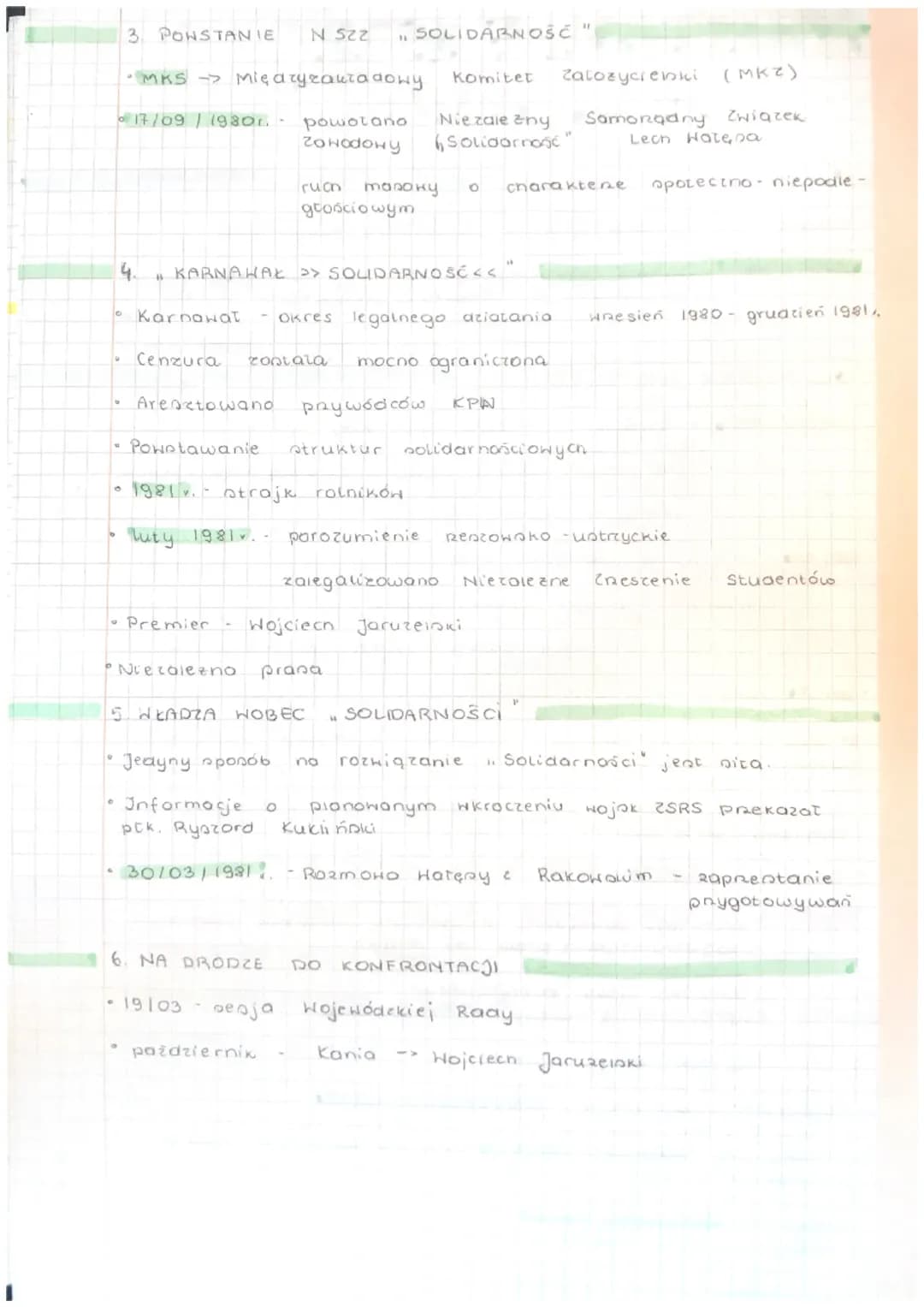 POUSTANIE NSZZ
e
STRAJKÓW
skończyła się katastrofą ekonomiczną
1/07/1980 r. - wladze wprowadzity niewielka poaNyake
cen mięsa
1. POCZĄTKI
De