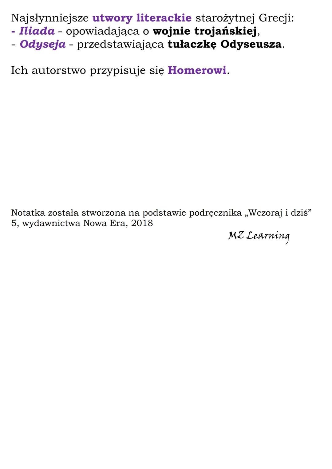 Bogowie i mity
Kl 5, NE
Starożytni Grecy byli politeistami - wierzyli w wielu
bogów.
Według Greków bogowie:
- byli nieśmiertelni,
- mieszkal