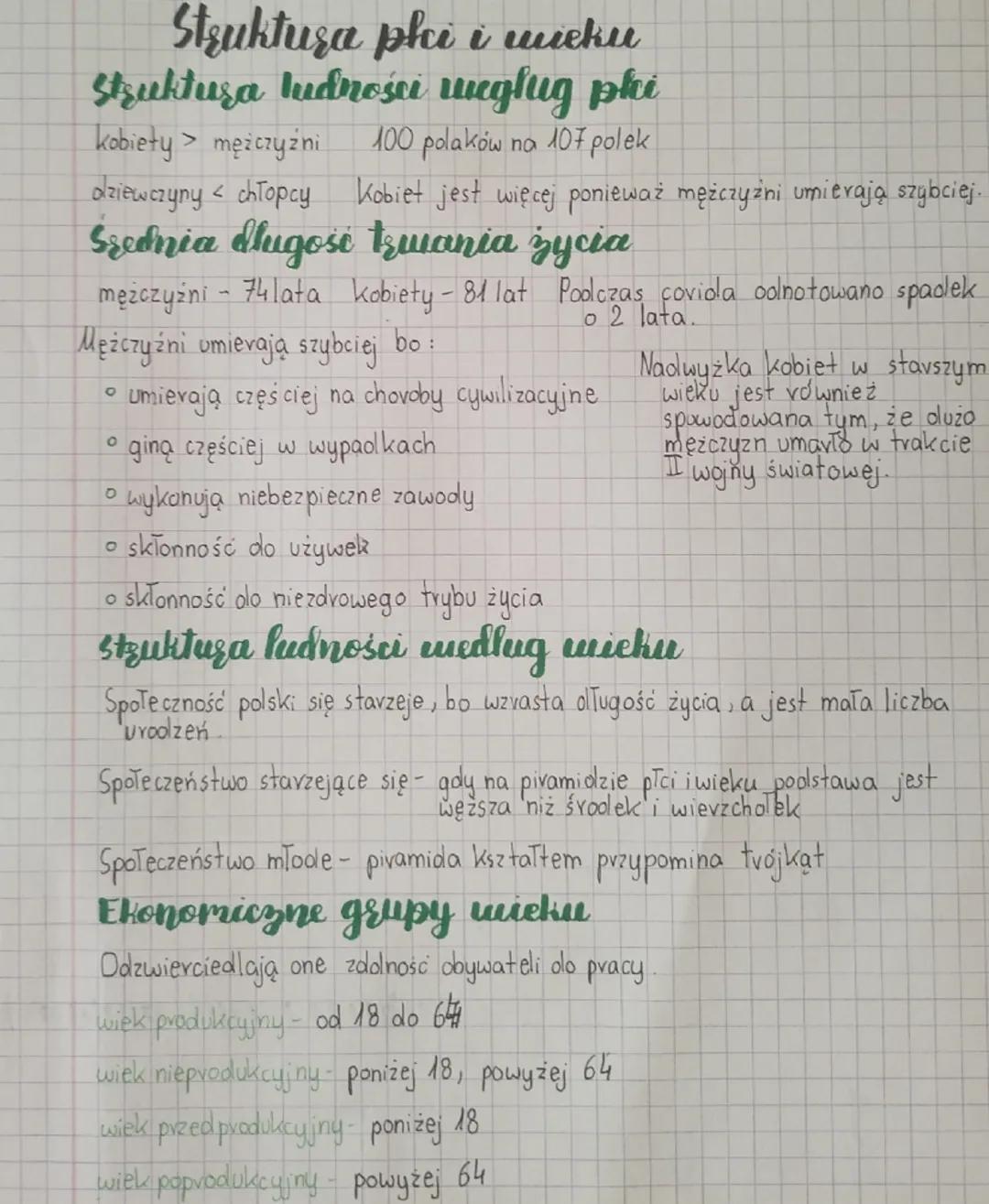 # Struktura pki i леки
# Struktura ludności weghug phi

kobiety > mężczyźni 100 polaków na 107 polek
dziewczyny < chłopcy Kobiet jest więcej