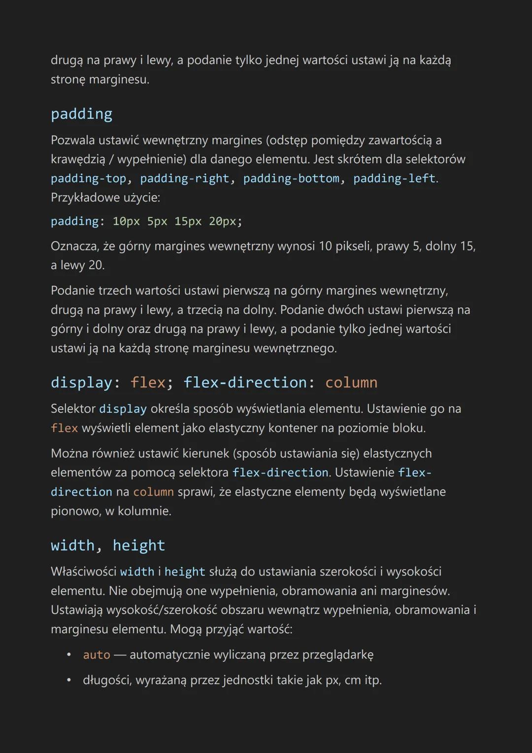 Znaczniki HTML:
<!DOCTYPE html>
Informuje przeglądarkę o tym, że typ dokumentu, jaki wyświetla, to HTML.
Wszystkie dokumenty HTML powinny za