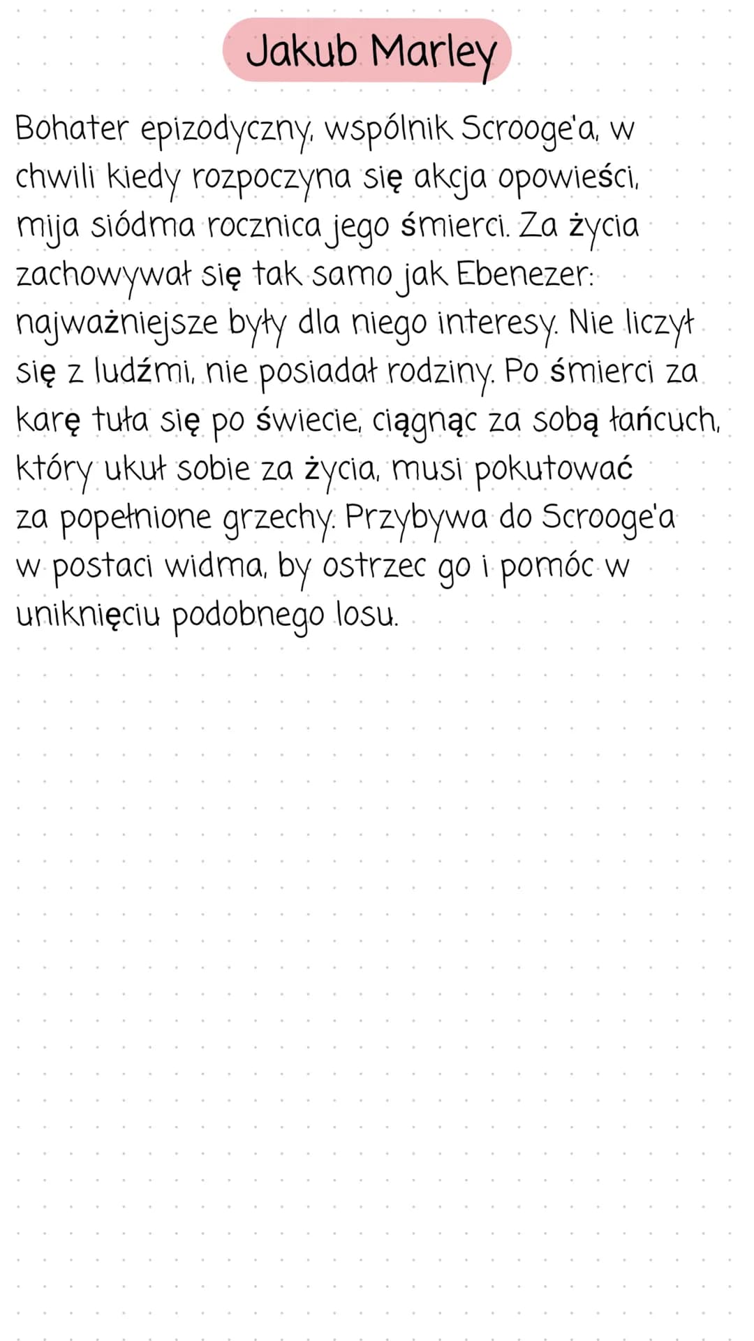 Opowieść wigilijna
Streszczenie
Stary kupiec, Ebenezer Scrooge, znany ze swego
skąpstwa, powraca w Wigilię Bożego Narodzenia
do domu po prac