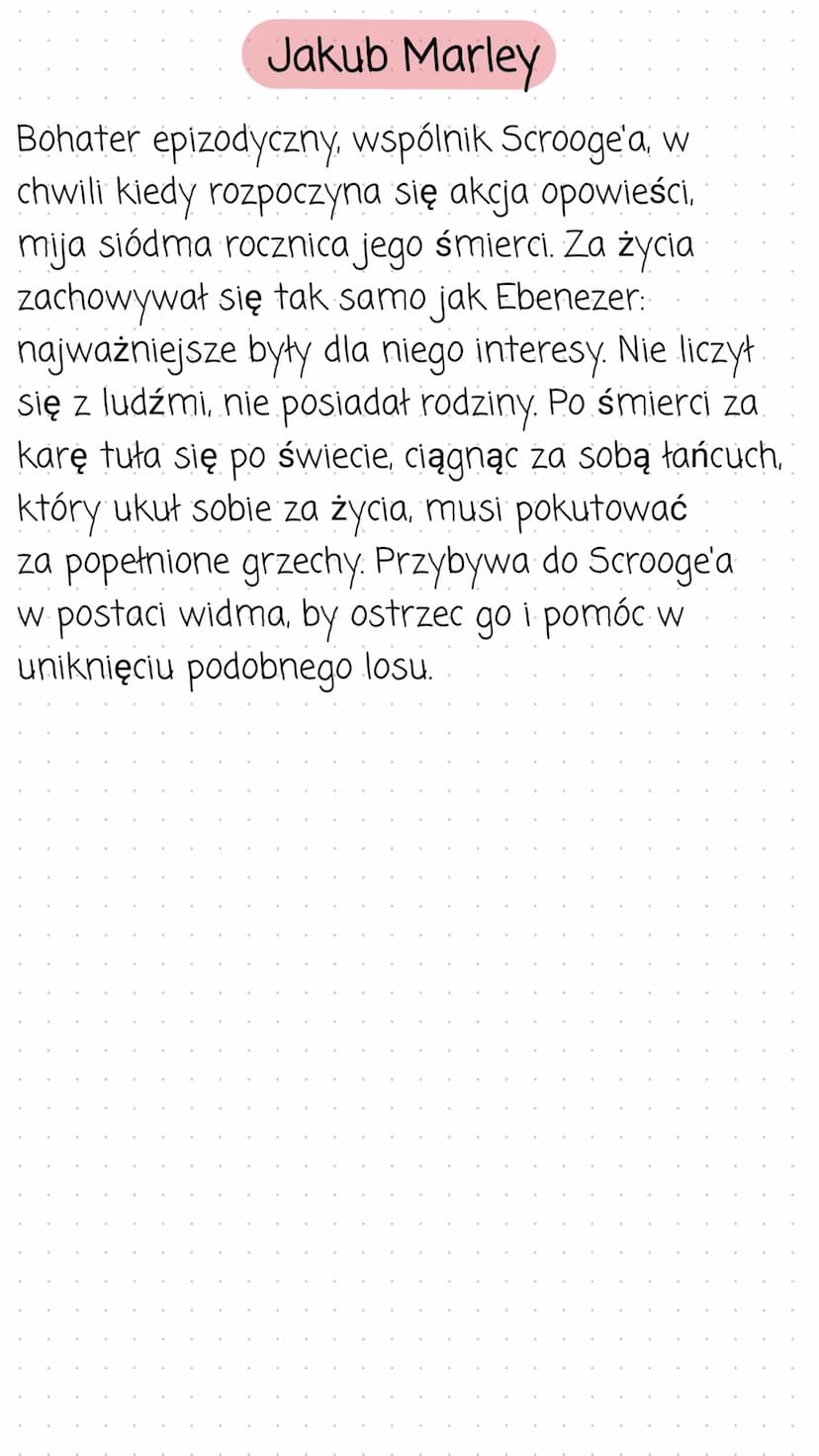 Opowieść wigilijna
Streszczenie
Stary kupiec, Ebenezer Scrooge, znany ze swego
skąpstwa, powraca w Wigilię Bożego Narodzenia
do domu po prac
