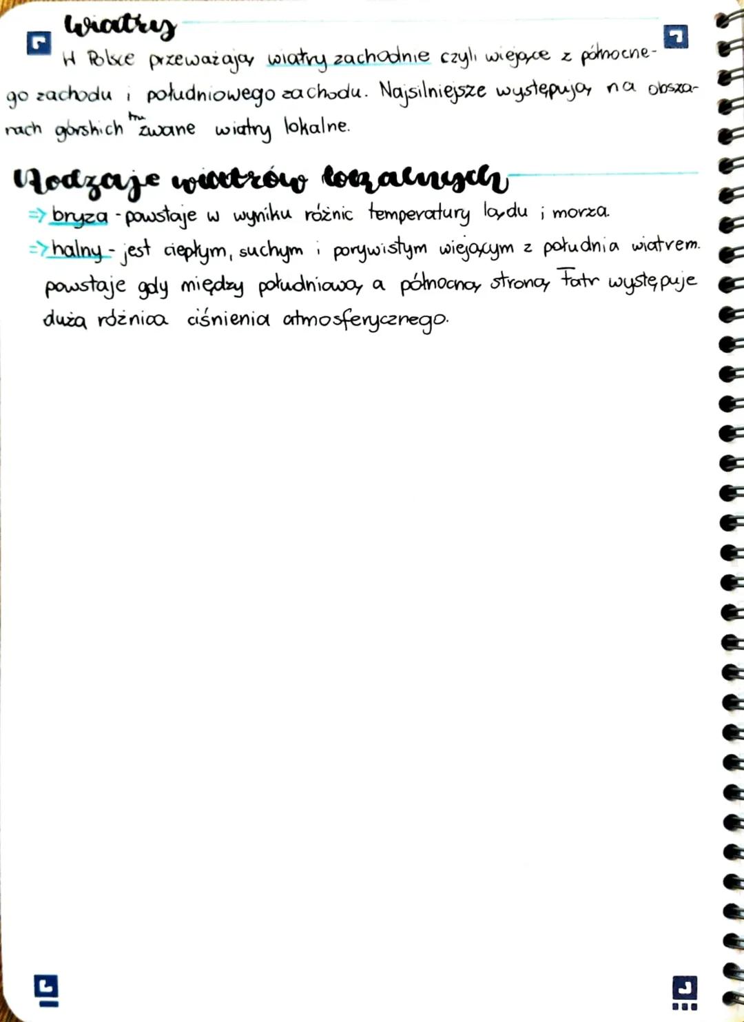 Cechy
Temperatura powietrza.
Średnia temperatura roczna w Polsce wynosi od 6,5°C na Pojezierzu
Suwalskim do 85°C w zachodniej części kraju. 