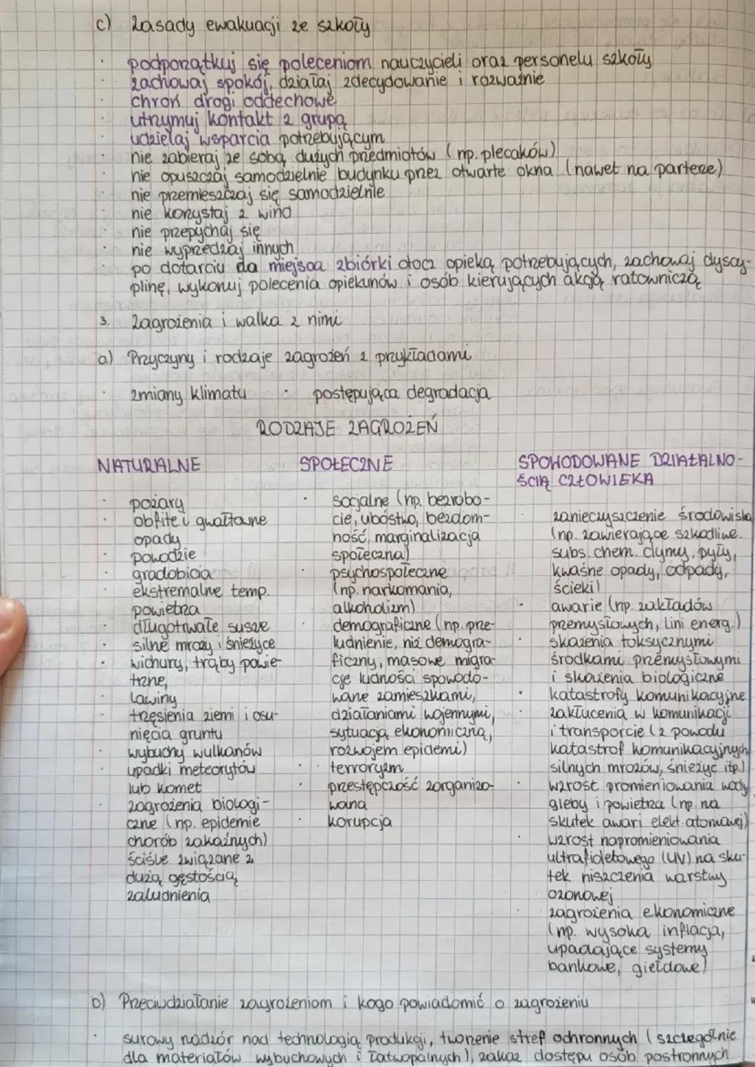 Postępowanie w sytuacji
zagrożen
A.
Ostrzeganie
zagrożeniach i alarmowanie
a) Co to jest krajowy System Wykrywania Skażeń i Alarmowania (KSW