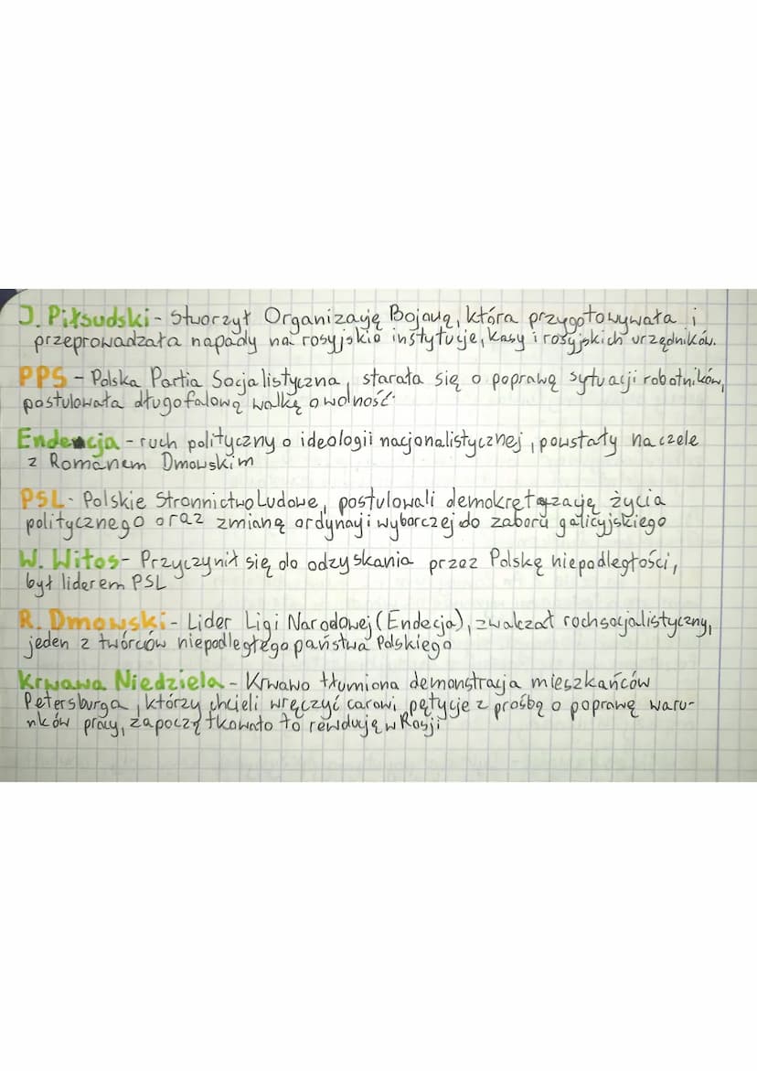 Odwilż posevastopolska - okres reform w Rosji, przeprowadzano
następstwie klęski w wojnie krymskiej.
Millenerzy-Koto inteligent, którzy post