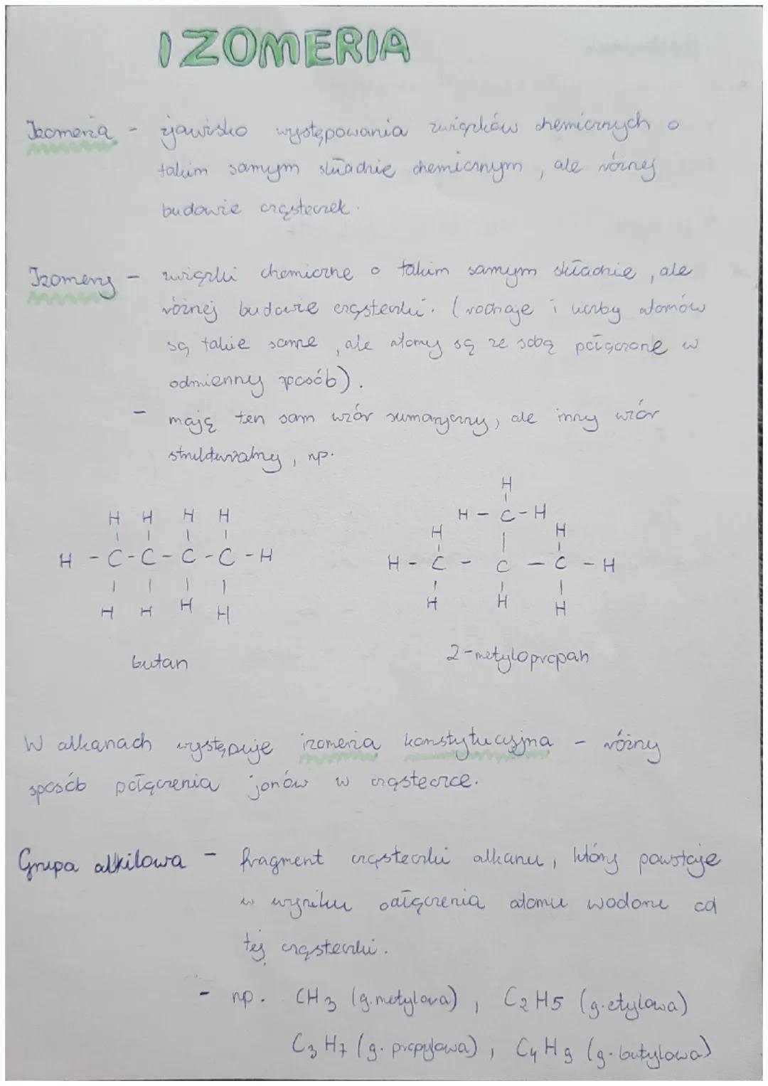 Jeomena -
Komeny
T
IZOMERIA
jawisko występowania związków chemicznych
takim samym stuachie chemicznym, ale vorney
budowie częsteczek.
H H
H 
