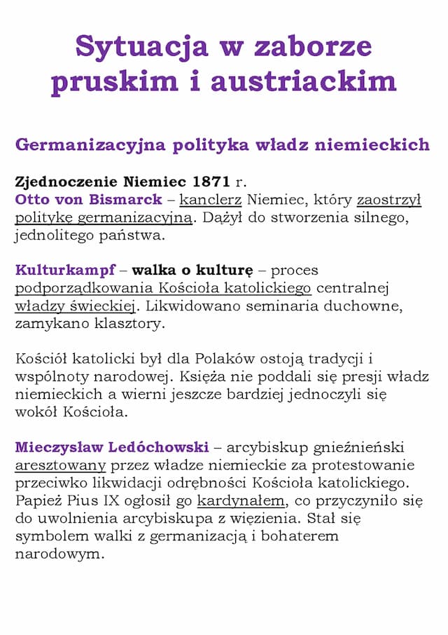 Know Sytuacja w zaborze pruskim i austriackim (NE kl 3) thumbnail