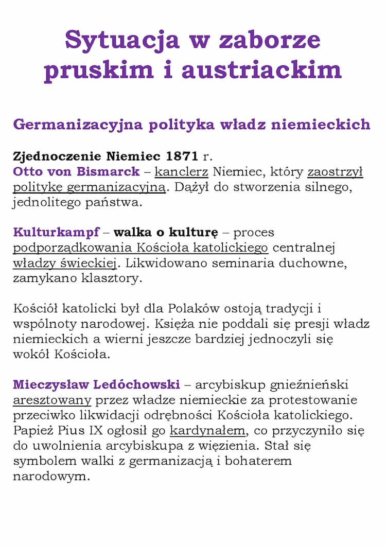 Know Sytuacja w zaborze pruskim i austriackim (NE kl 3) thumbnail