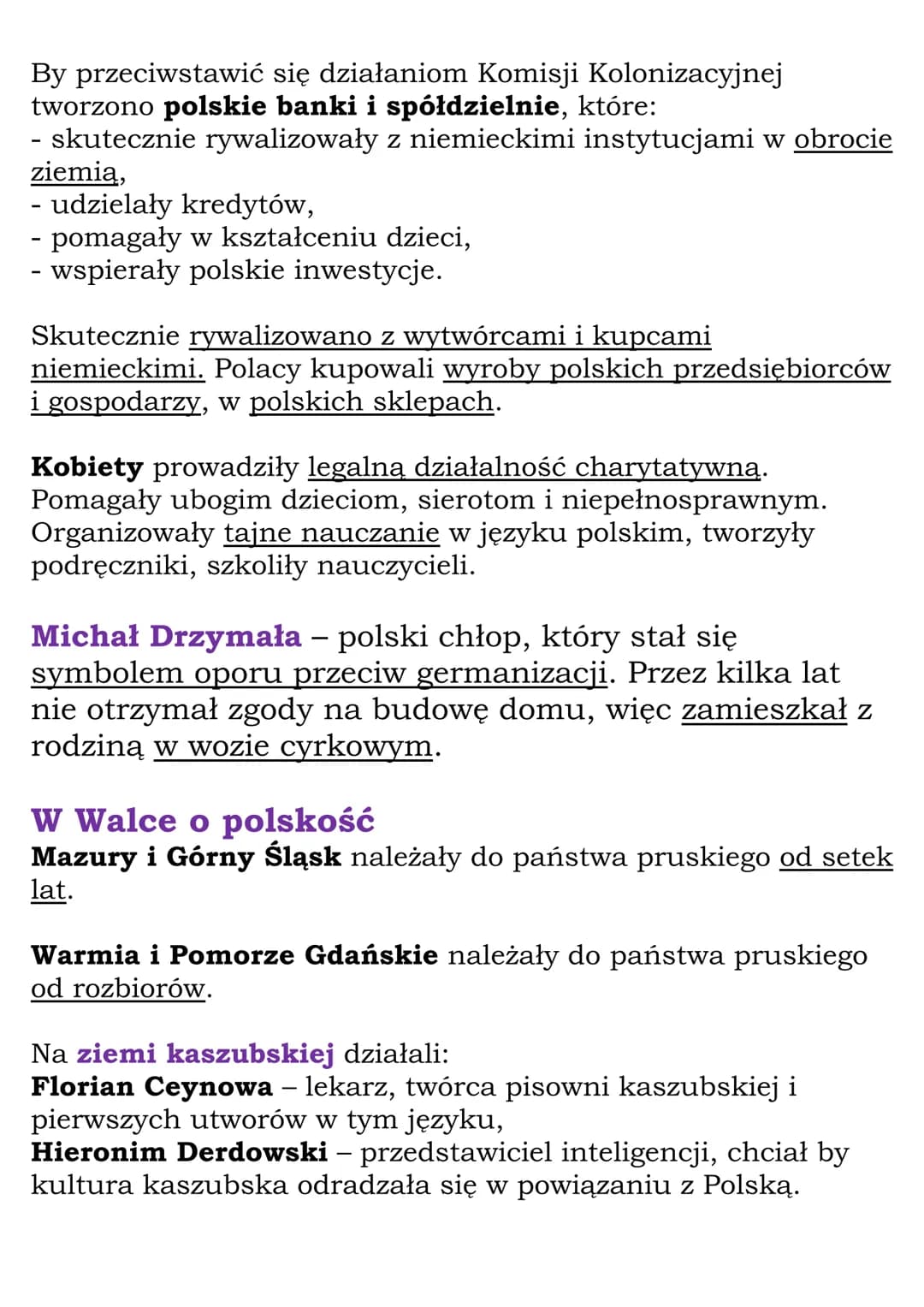 Sytuacja w zaborze
pruskim i austriackim
Germanizacyjna polityka władz niemieckich
Zjednoczenie Niemiec 1871 r.
Otto von Bismarck – kanclerz