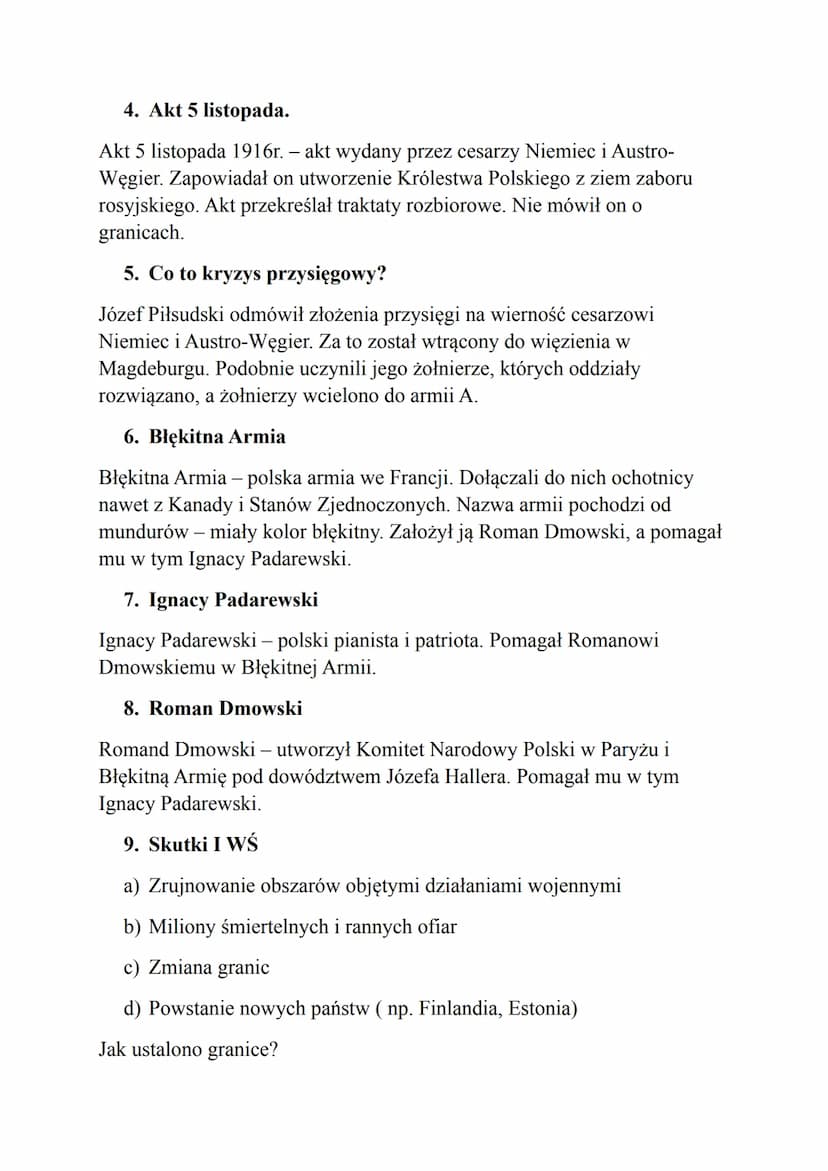 I wojna światowa
1. Przyczyny wybuchu I WŚ.
a) Rywalizacja o rynki zbytu
b) Rywalizacja o kolonie
c) Zabójstwo arcyksięcia Franciszka Ferdyn