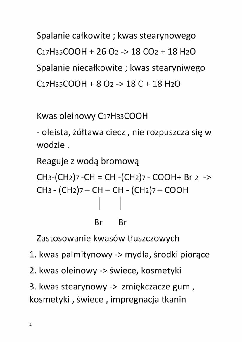 CHEMIA
KWASY KARBOKSYLOWE
Kwasy karboksylowe - odczyn kwaśny.
-COOH
RCOOH
Fermentacja octowa :
CH3-CH2-OH + O2 -> CH3-C = O + H₂O
OH
C2H5OH 