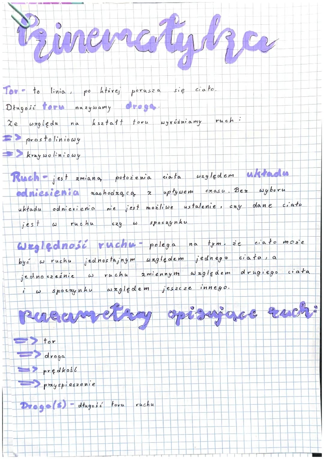 Kinematyka 