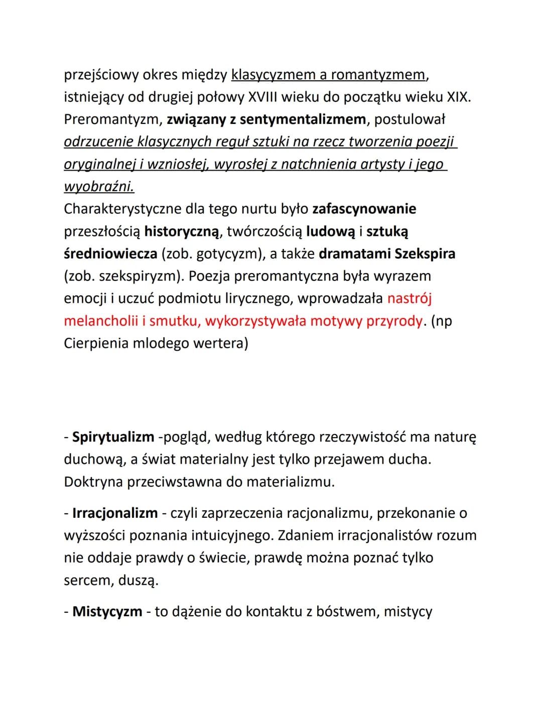 ROMANTYZM
Nazwa wywodzi się od łacińskiego słowa romanus, czyli rzymski.
W średniowieczu określenia ,,romański" używano w odniesieniu
do jęz
