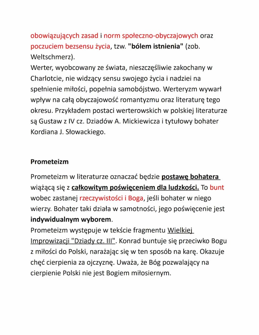 ROMANTYZM
Nazwa wywodzi się od łacińskiego słowa romanus, czyli rzymski.
W średniowieczu określenia ,,romański" używano w odniesieniu
do jęz