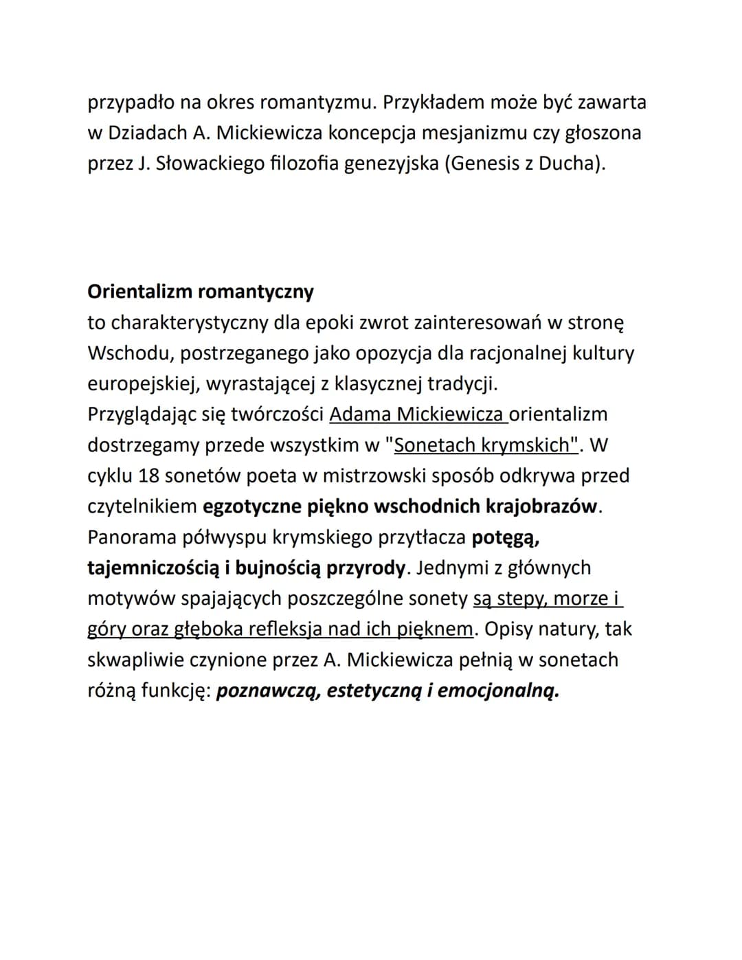 ROMANTYZM
Nazwa wywodzi się od łacińskiego słowa romanus, czyli rzymski.
W średniowieczu określenia ,,romański" używano w odniesieniu
do jęz