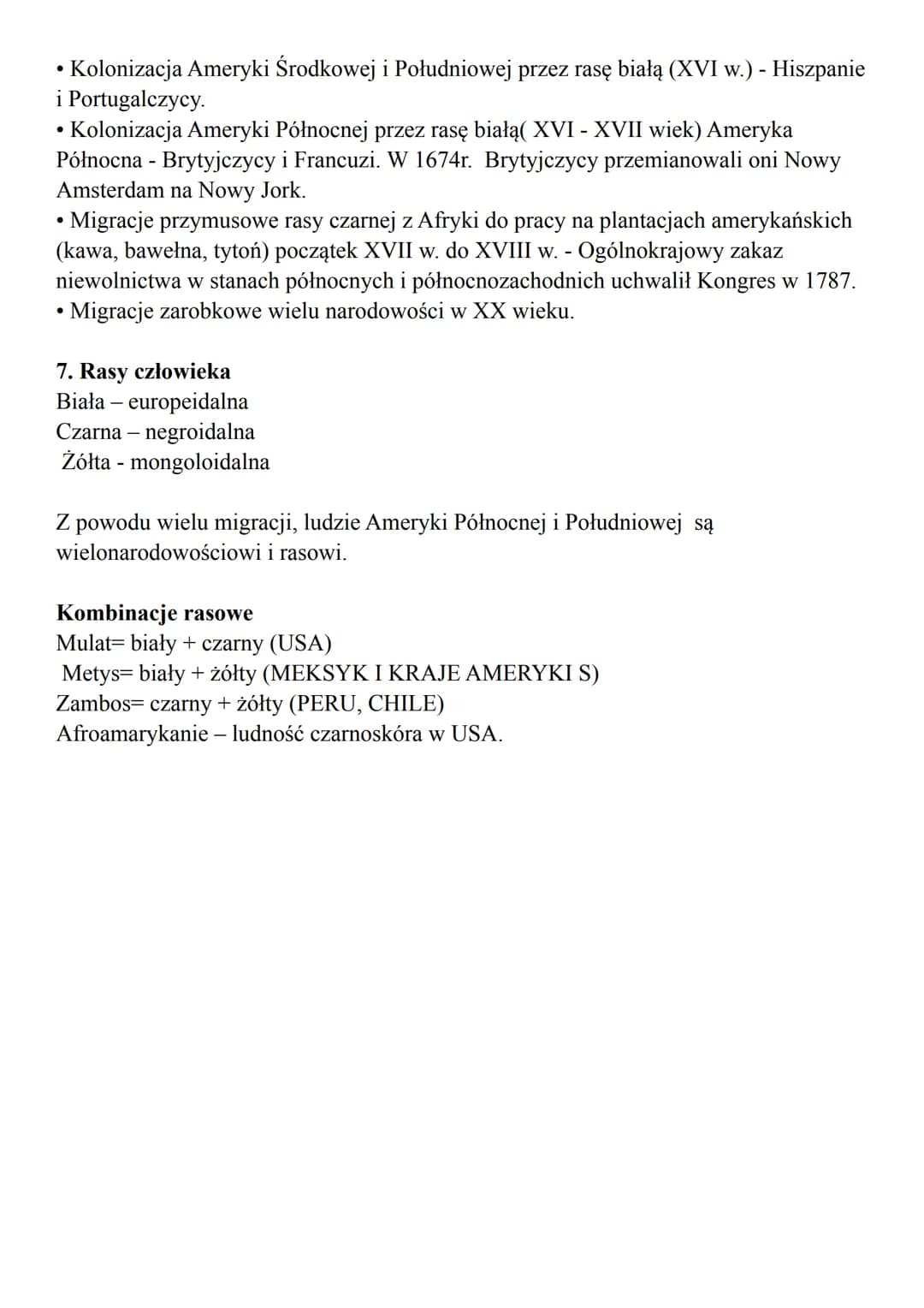 Spis treści:
Ameryka
1. Opis kontynentów.
2. Rozciągłość południkowa.
3.
4.
5.
6.
7.
8. Ludność i urbanizacja.
9. - północna granica upraw i