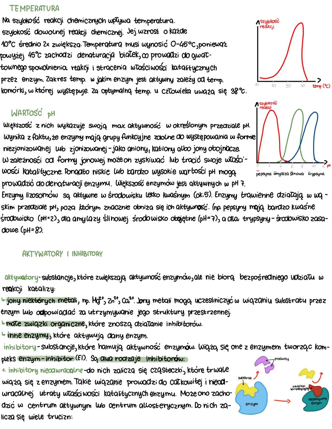 enzymy
Zapoczątkowanie i przeprowadzenie reakcji chemicznych, zarówno endoergicznych, jak i egzoergicznych, potrzeba
Określonej ilości energ