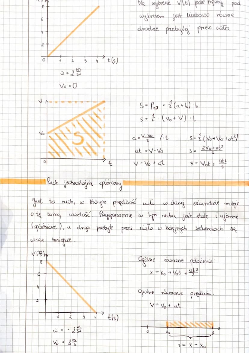 Ruch ze cozględu na
S
RODZAJE RUCHÓW
6
3
JEDNOSTAJNY
V= const
2
V = 3
a>o
30
prędkość i przyspieszenie dzielimy no
JEDNOSTAJNIE
PRZYSPIESZON