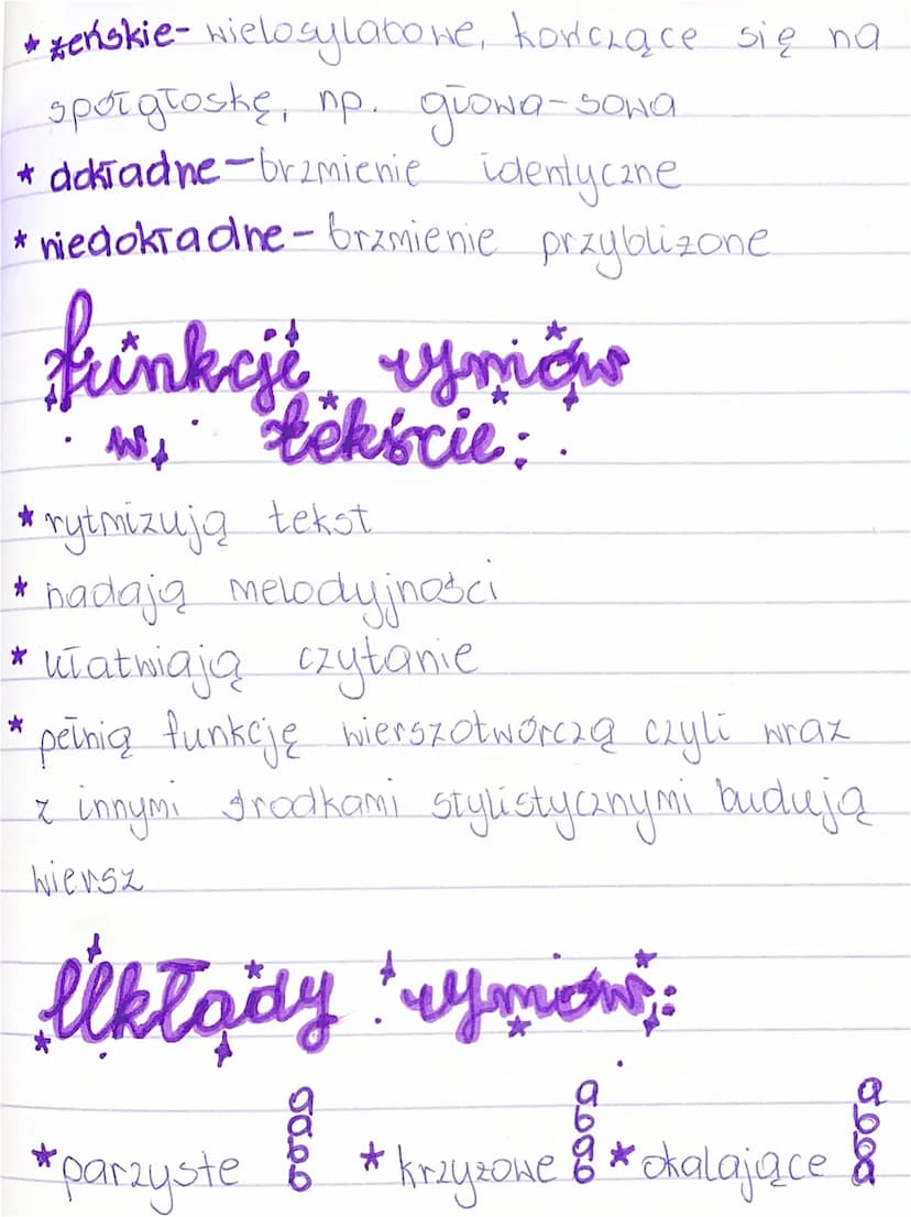 suodki stylistyczne
epitet - połączenie rzeczownika z przymiotnikiem
personifikacja-nadanie rzeczom ludzkich cech
metafora - przenośnia, np.