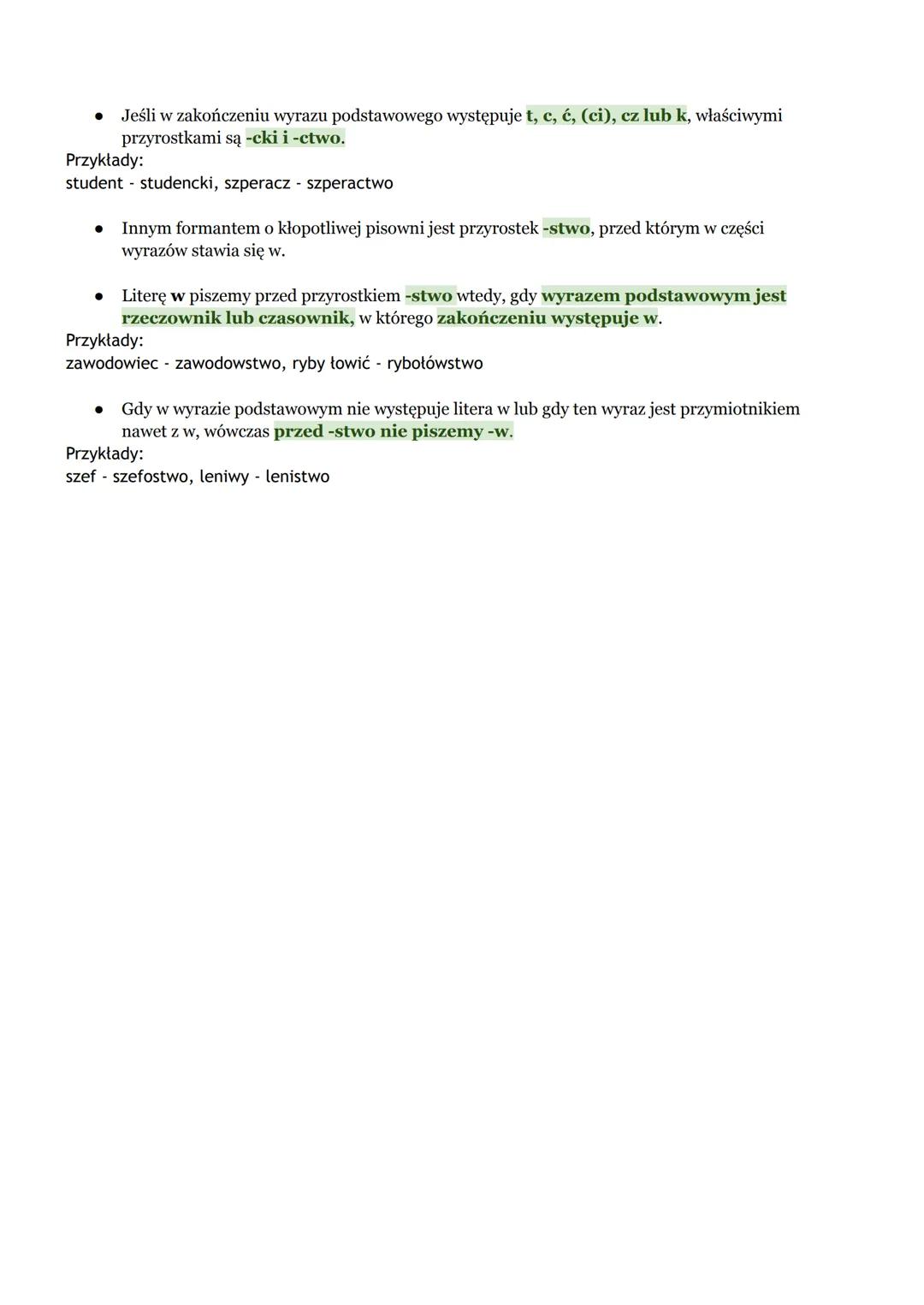 ●
Wiele czasowników powstało przez dodanie do innego czasownika odpowiedniego
przedrostka. Do najpopularniejszych przedrostków czasownikowyc