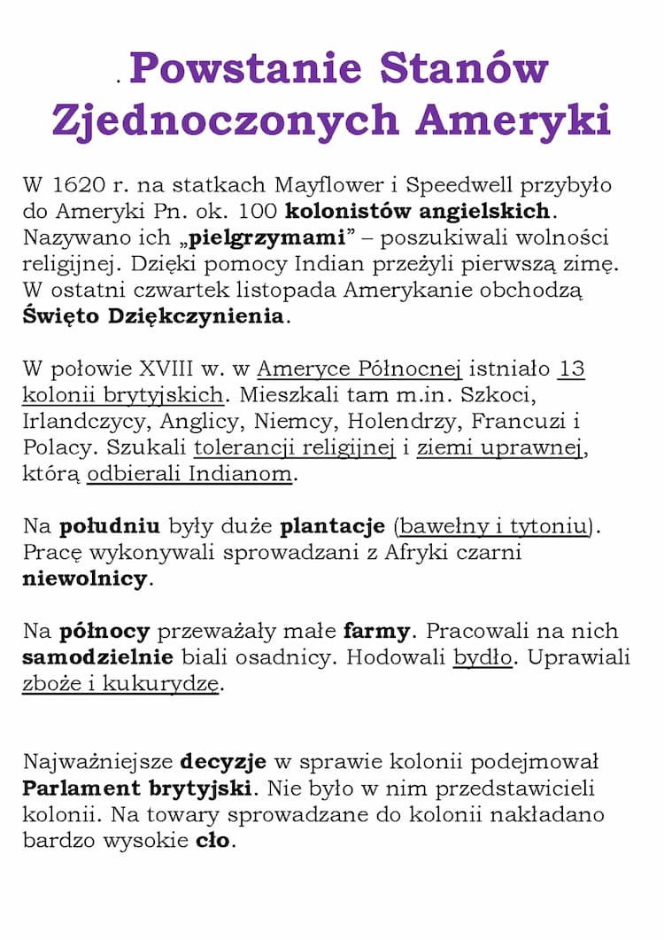 Know Powstanie Stanów Zjednoczonych Ameryki (WSiP kl 6) thumbnail