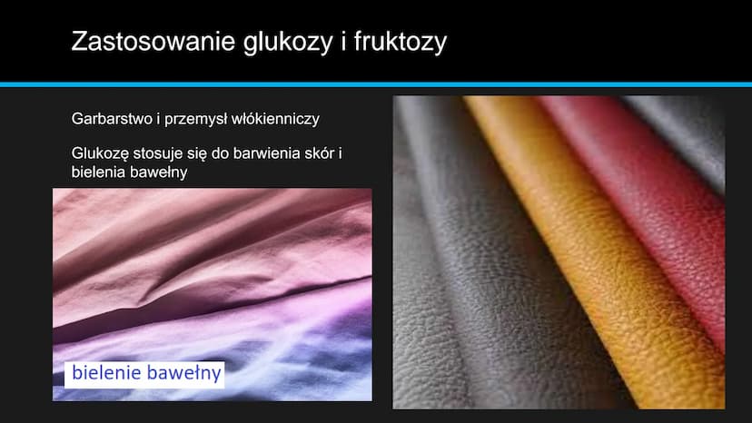 BB
OF
monosacharydy Co to cukry proste?
Cukry proste, inaczej monosacharydy,
zbudowane z węgla, wodoru i tlenu. To
pojedyncze cząsteczki, kt