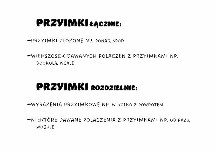 PISOWNIA ŁĄCZNA I ROZDZIELNA
NIE ŁĄCZNIE:
-Z RZECZOWNIKAMI NP. NIEKUPOWANIE
-Z PRZYMIOTNIKAMI I PRZYSÓLWKAMI
W STOPNIU RÓWNYM NP. NIEZLY
-Z 