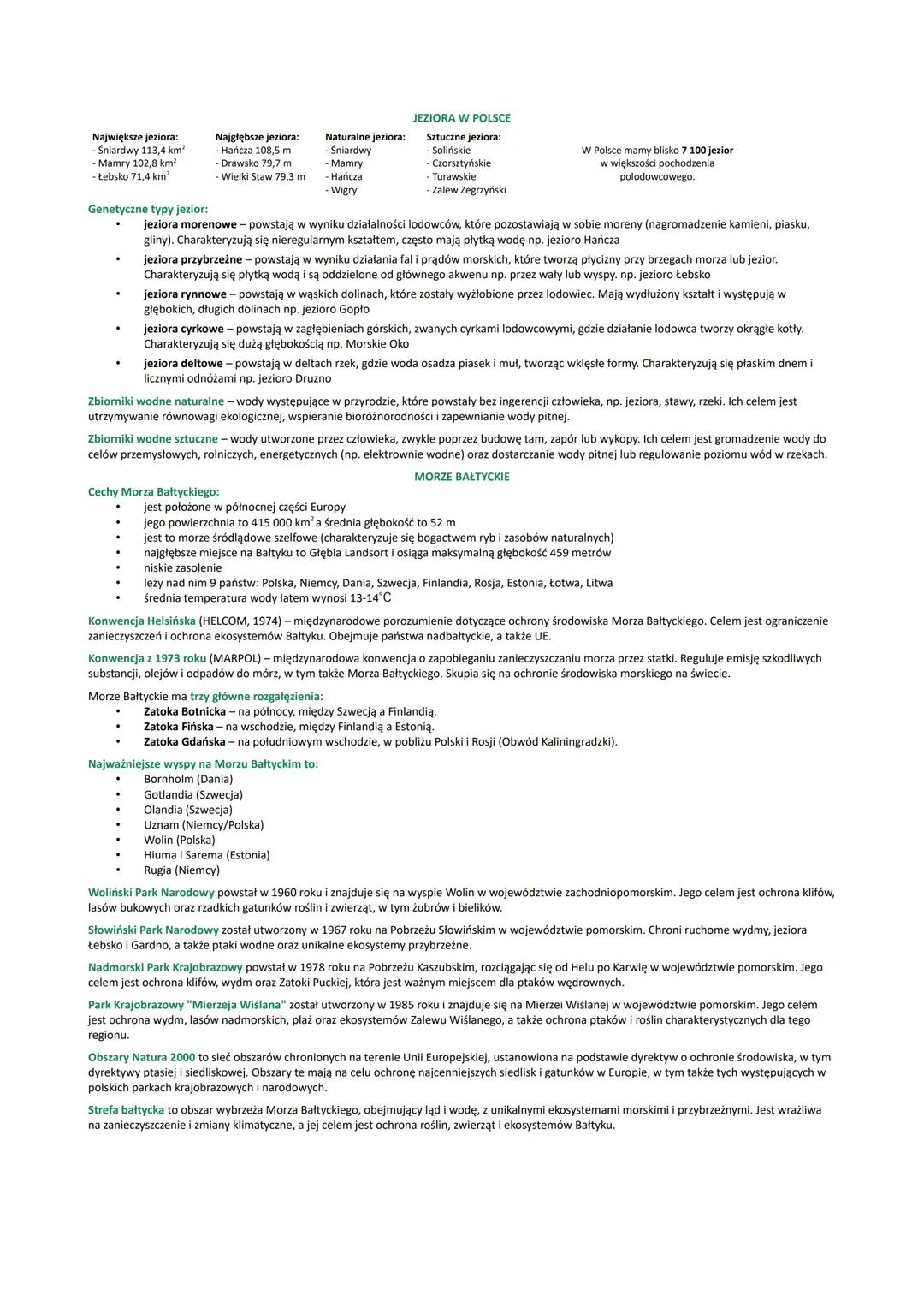 # ZRÓŻNICOWANIE ŚRODOWISKA PRZYRODNICZEGO POLSKI

POŁOŻENIE I OBSZAR POLSKI. REGIONY FIZYCZNOGEOGRAFICZNE

Położenie Polski można rozważyć w