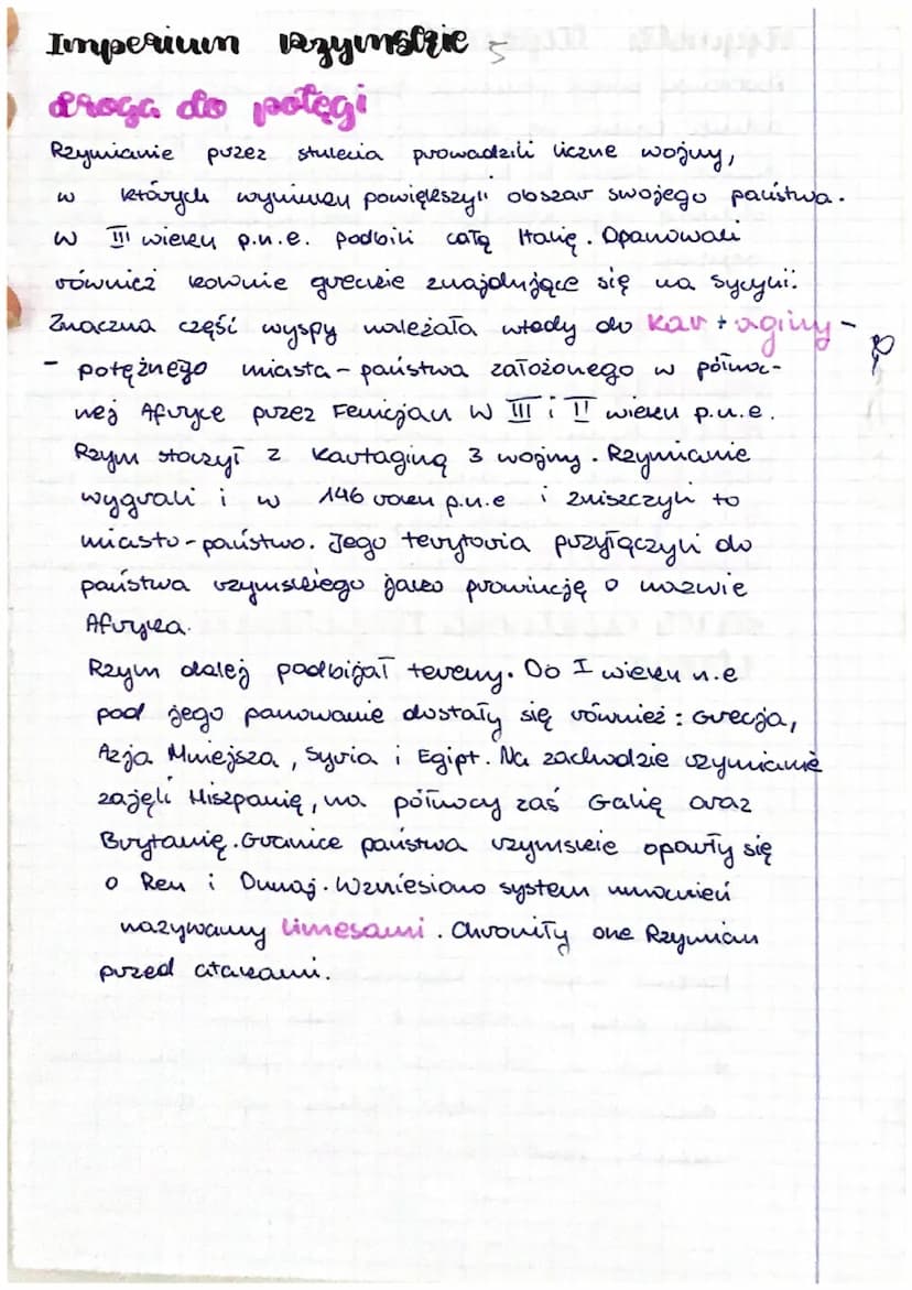 historia
1. ustroj starożytnego Rzymu
Począteri rzymu
W południowej Europie leży Półwysep Apeiński zwany
też Italia. W środkowej części tej 
