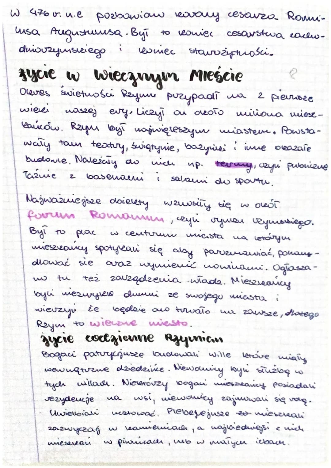 historia
1. ustroj starożytnego Rzymu
Począteri rzymu
W południowej Europie leży Półwysep Apeiński zwany
też Italia. W środkowej części tej 