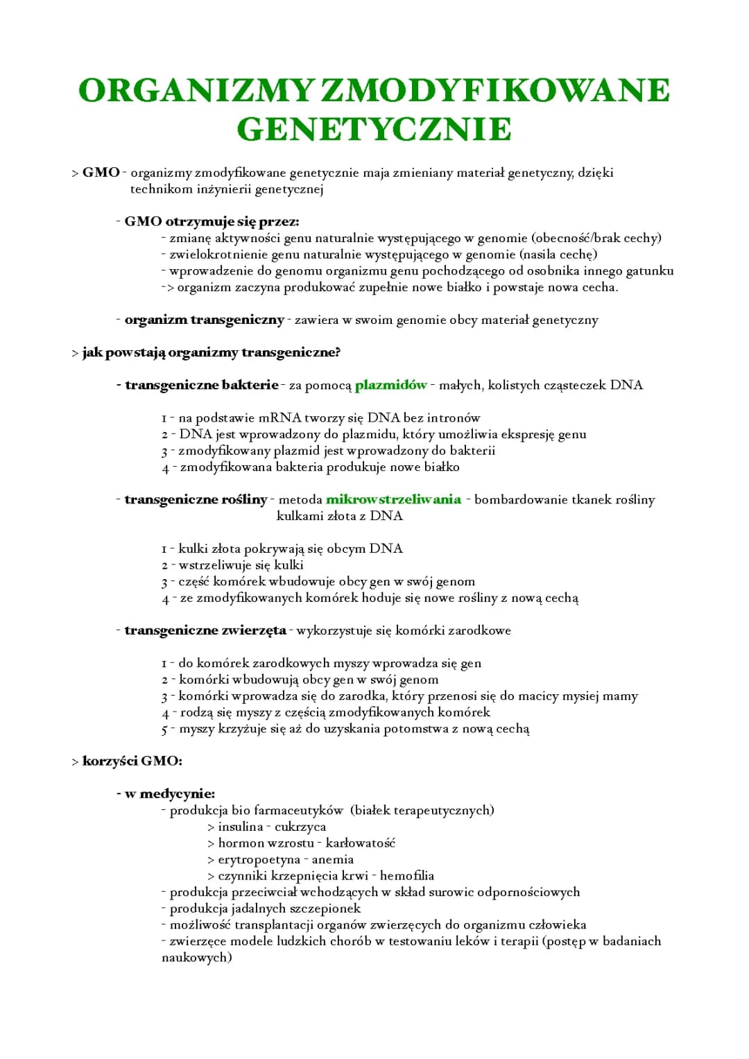 ORGANIZMY ZMODYFIKOWANE GENETYCZNIE 3.3