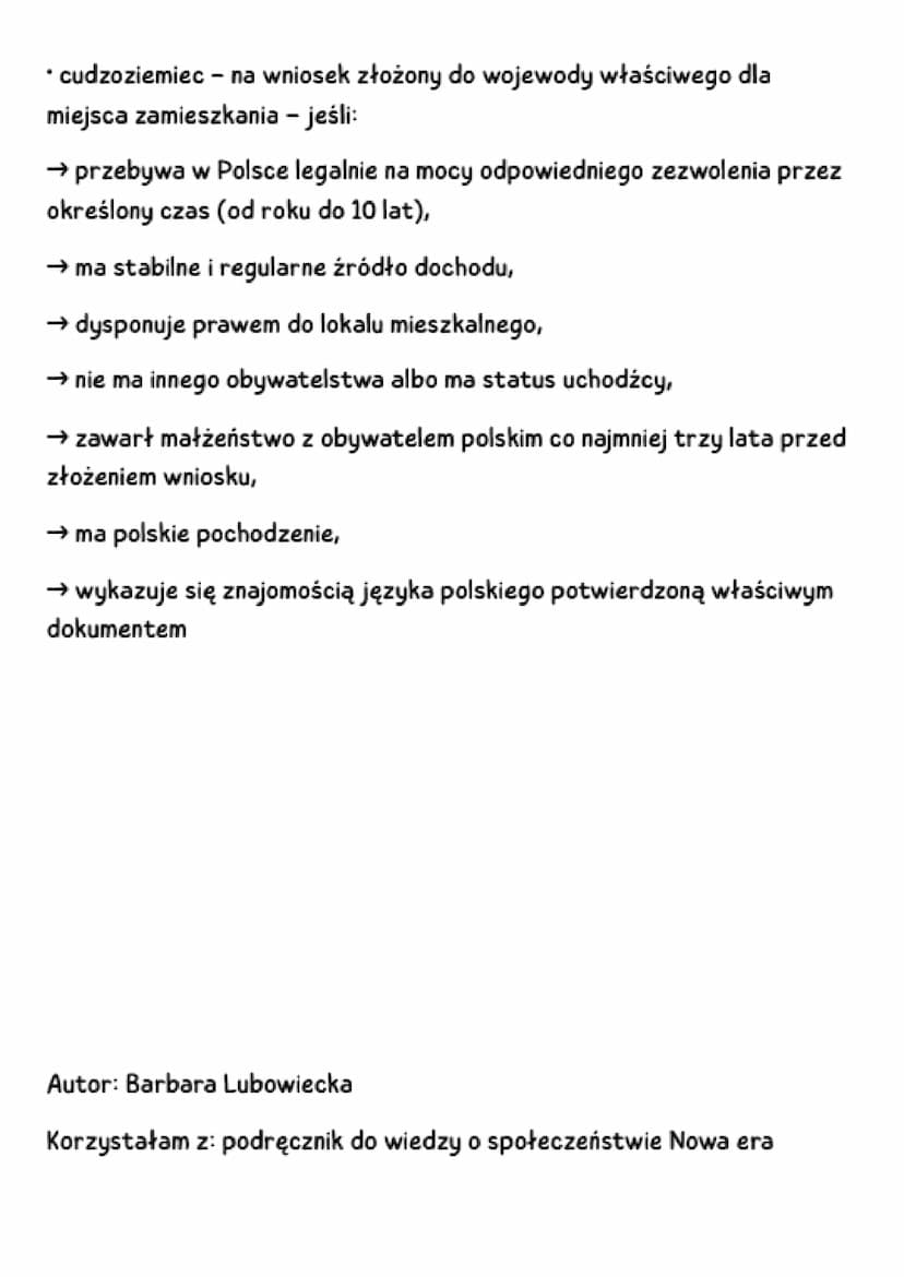 OBYWATELSTWO I NARODOWOŚĆ
Istora obywatelstwa
obywatelstwo - prawna więź łącząca jednostkę z państwem
*paszport - dokument poświadczający zw