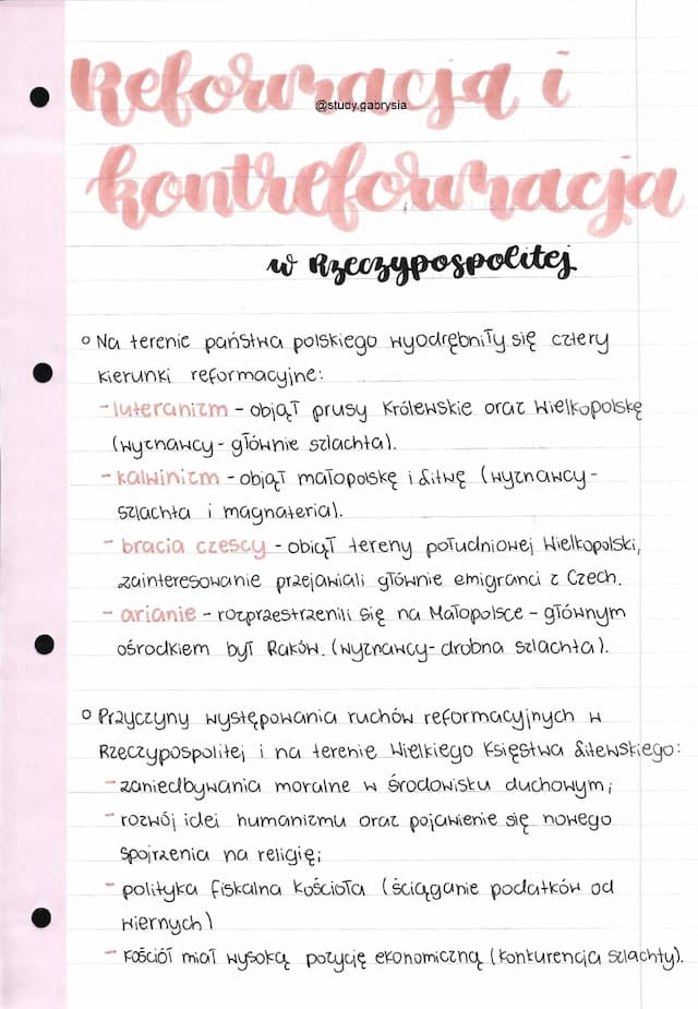 Know Reformacja i kontrreformacja  thumbnail