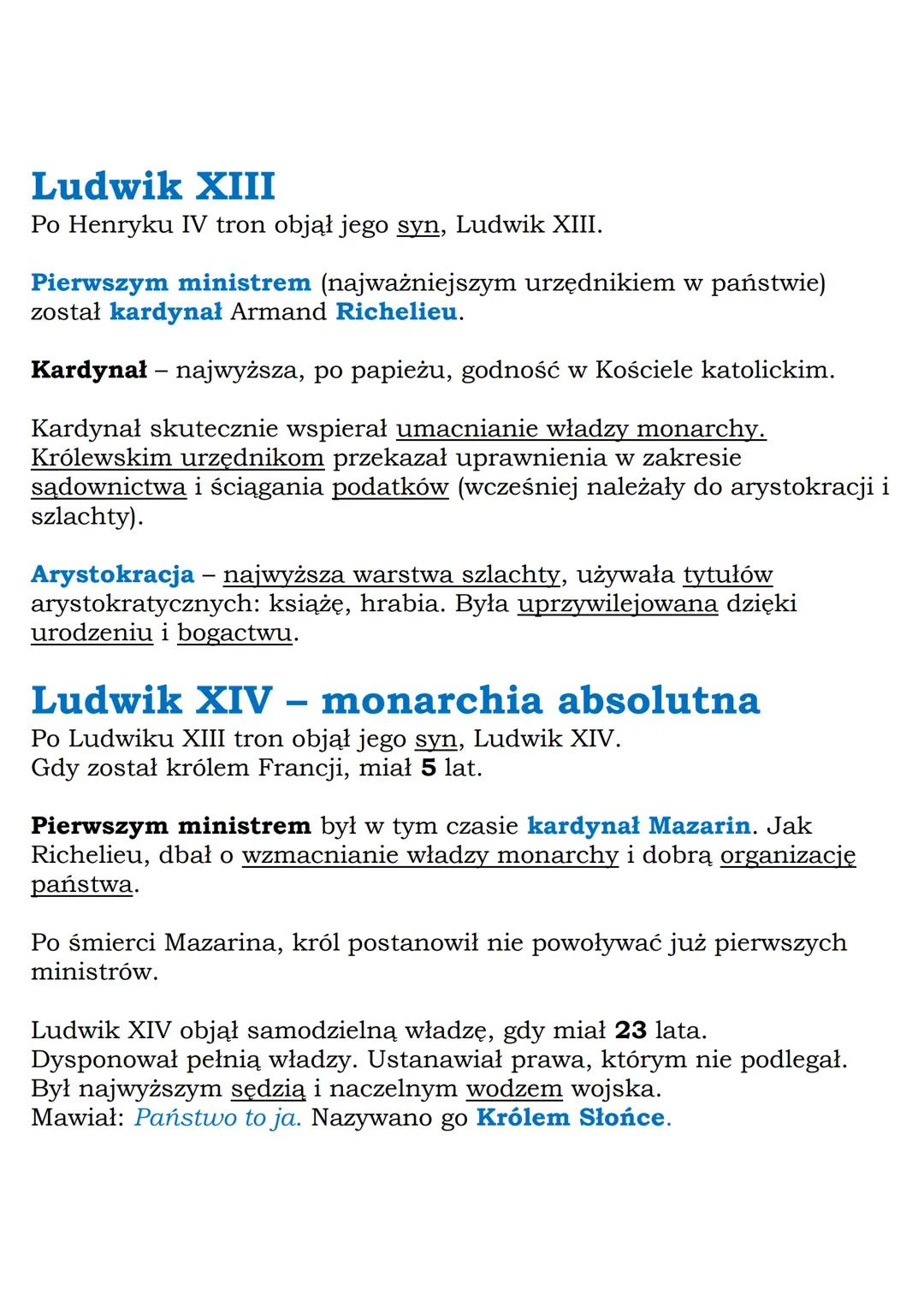 MZ_LEARNING_KNOW

# Monarchia absolutna we Francji

Klasa 6, „Wczoraj i dziś", Nowa Era

## Henryk IV
Gdy Henryk IV został królem Francji, t