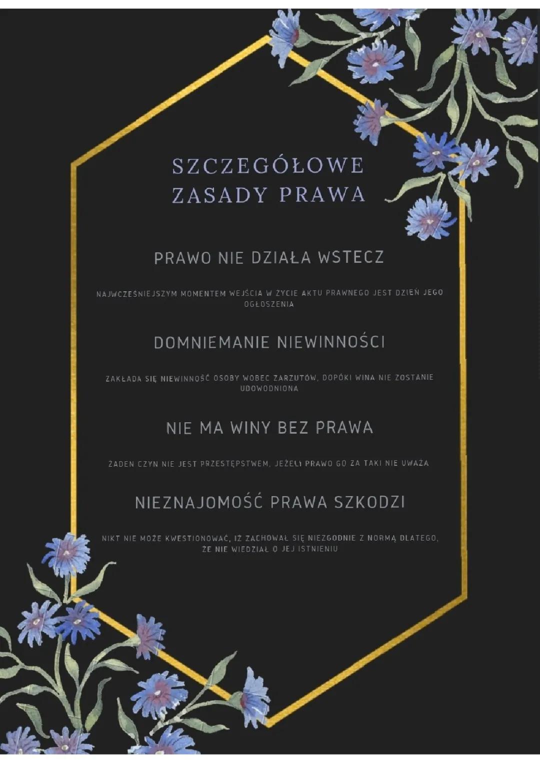 Understanding Polish Law: Hierarchy, Sources, and Presumption of Innocence