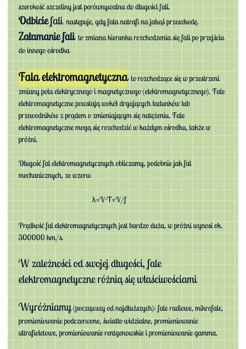 Ruch drgający
Ciało przemieszcza się po tym samym torze tam i z powrotem i ruch
powtarza się w równych odcinkach czasu.
Czas potrzebny na wy