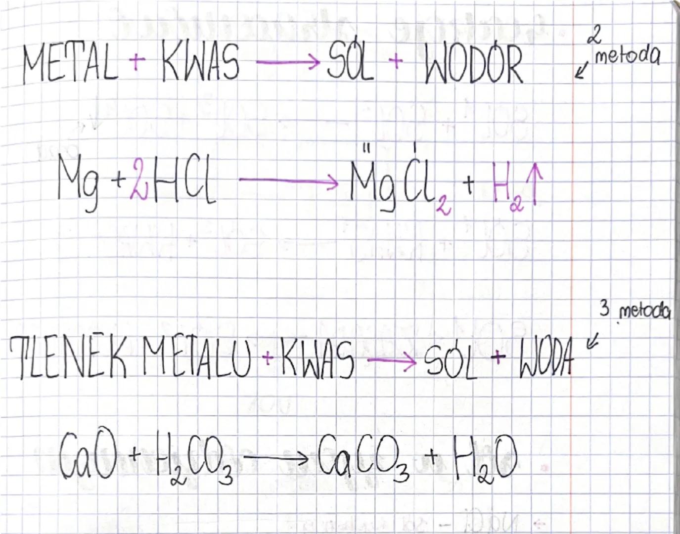 # sole - chemia

*   nazwy i wzory

↳ budowa soli

MR

atom
metalu

reszta
kwasowa

↳ nazewnictwo soli

→ kw. beztlenowe

HCL kw. chlorowodo