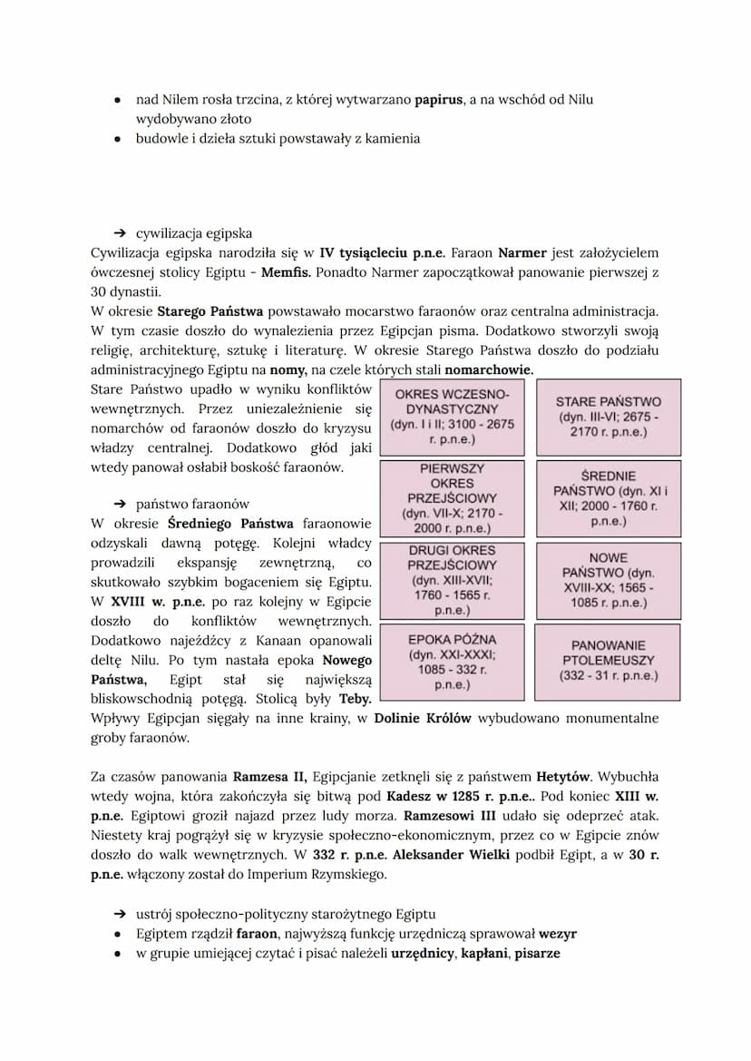 STAROŻYTNOŚĆ
1. Początki historii
pojęcia
antropogeneza - pochodzenie i wczesne dzieje człowieka
antropologia - badania zajmujące się pochod