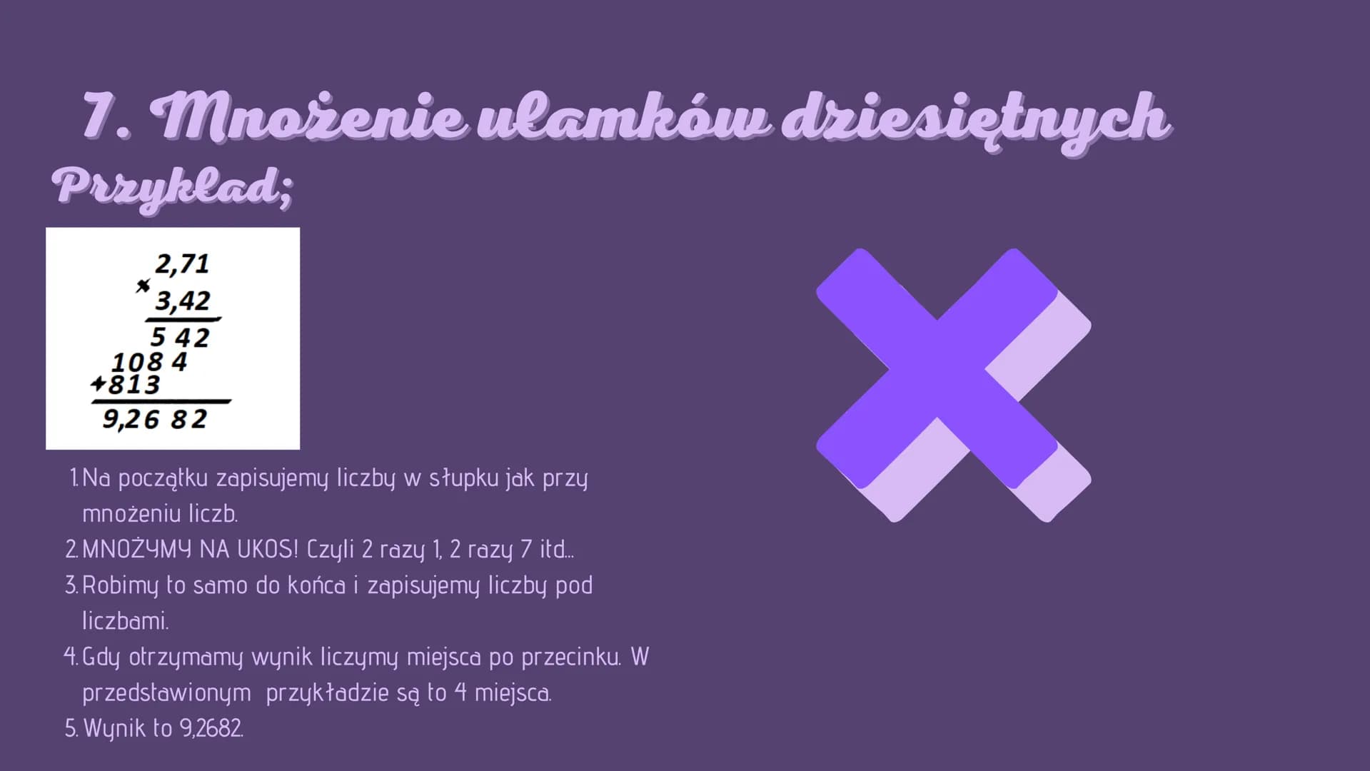דייוייוייד
Drialania na
ulamkach zwyklych i
dziesiętnych Ulamki zwykle
Co to są ułamki zwykłe?
Każdy ułamek zwykły składa się
z trzech eleme