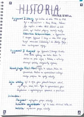 Know Historia :: Polska w XVI wieku.  thumbnail
