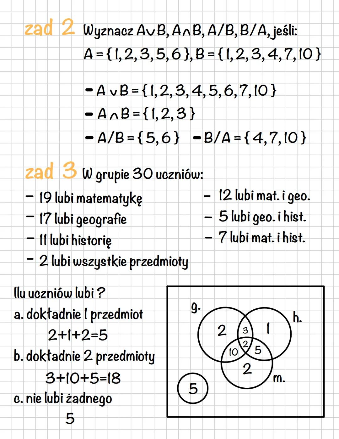 Matematyka
dział 1: zbiory
1. Co to jest zbiór?
zbiór jest pojęciem pierwotnym, to znaczy takim
którego się nie definiuje
zbiory oznaczamy w
