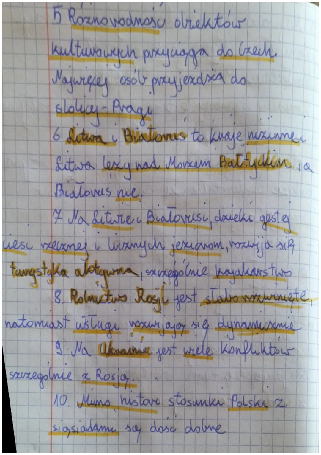 Geografia
1 Polska graniczy z Fpanstwami
Polska
Niemcyg
ету
Corestry
Помадами
Ukraina
Roya
Sutwor
Białorus
2 Miegdy's gospodarka Miemiec opi
